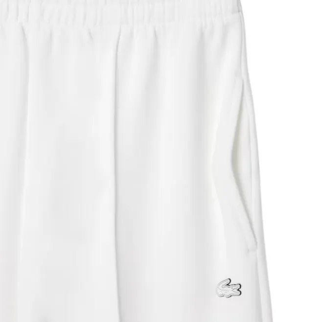 LACOSTE Knitted Sweatpants Women's White-3