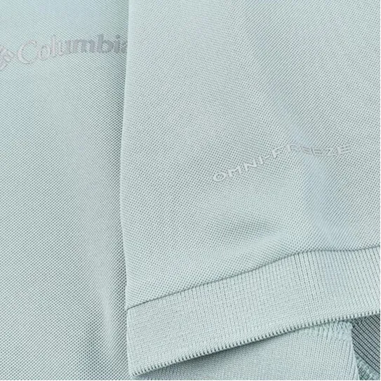 Columbia Polo Shirt Men's Green-3