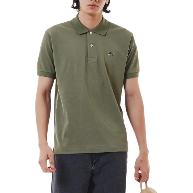 LACOSTE Polo Shirt Men's Olive Green-2