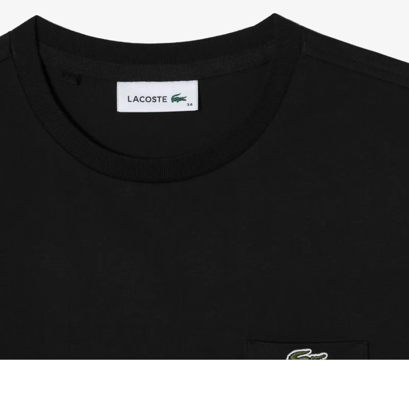 LACOSTE T Shirts Women's Black-4