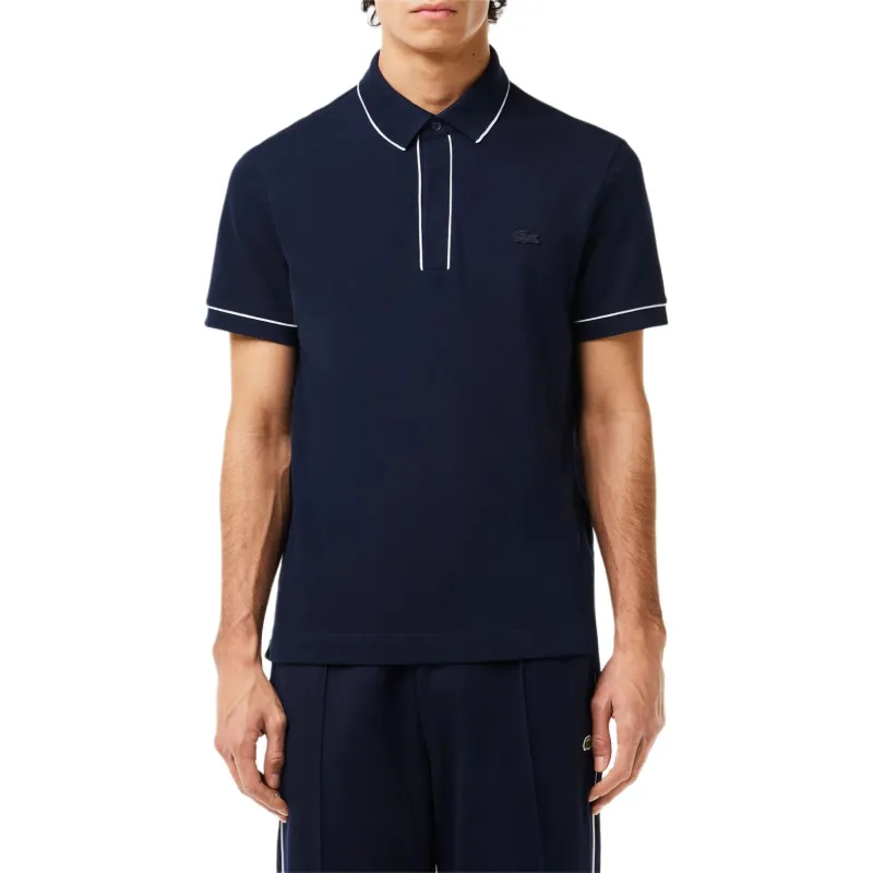 LACOSTE Contrast-trim Polo Shirt-1
