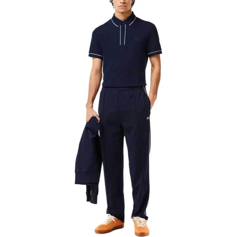 LACOSTE Contrast-trim Polo Shirt-2
