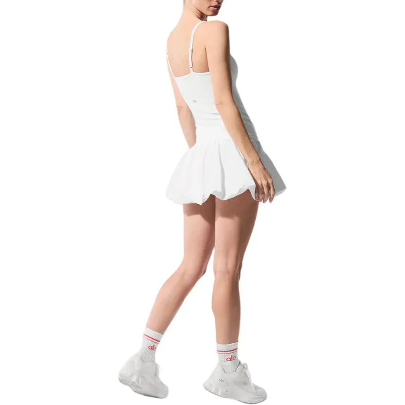 Alo Yoga Slip Dress Women's White-2