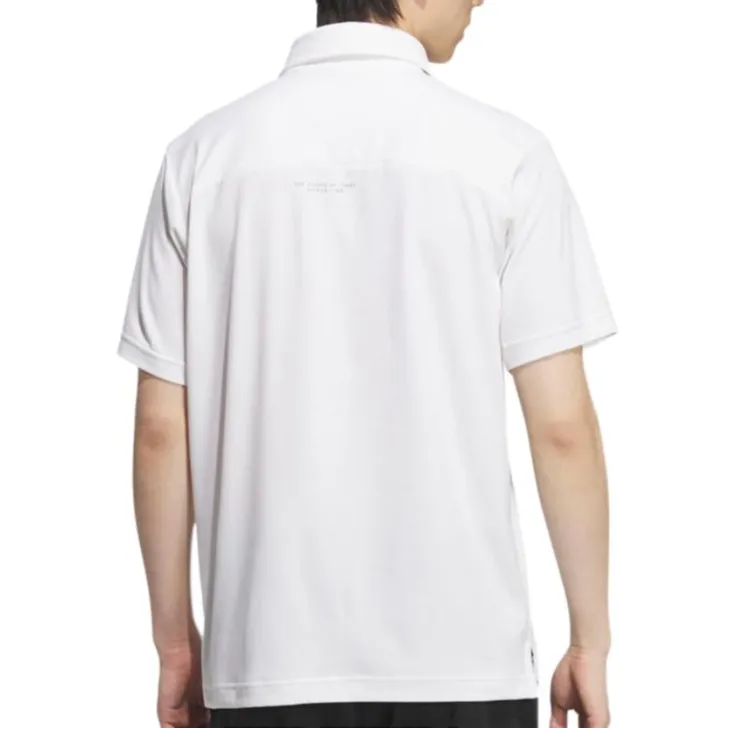 Adidas Clothing Polo Shirts Men White-2