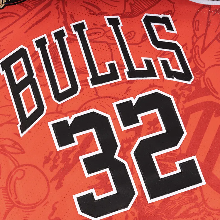 Hebru Brantley X Mitchell & Ness Chicago Bulls Jersey-3