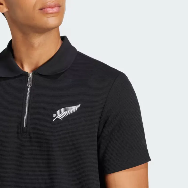 Adidas S Essentials Waffle Polo Shirt-3