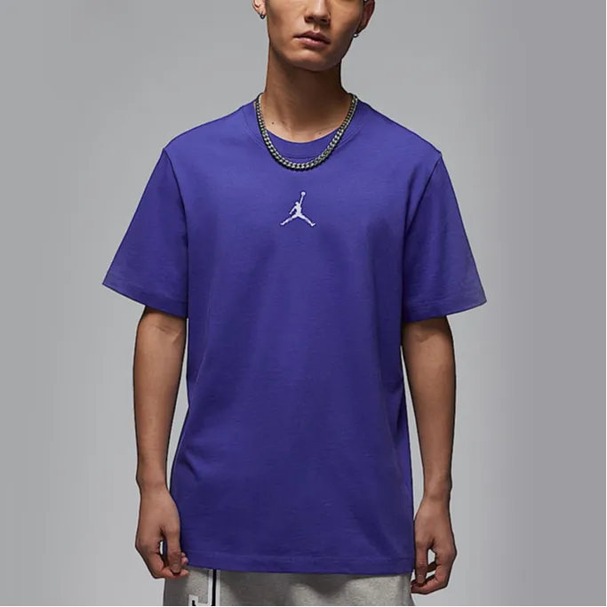 Jordan As M J SPRT DF SS CREW T Shirt Men's Purple-2