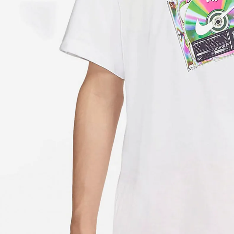 Nike T Shirts Men White-3