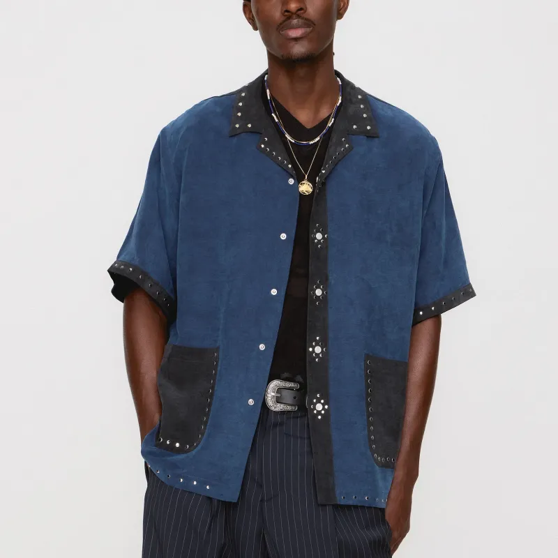 KITH & Kin Sawyer Short Sleeve Camp Collar Shirt-2