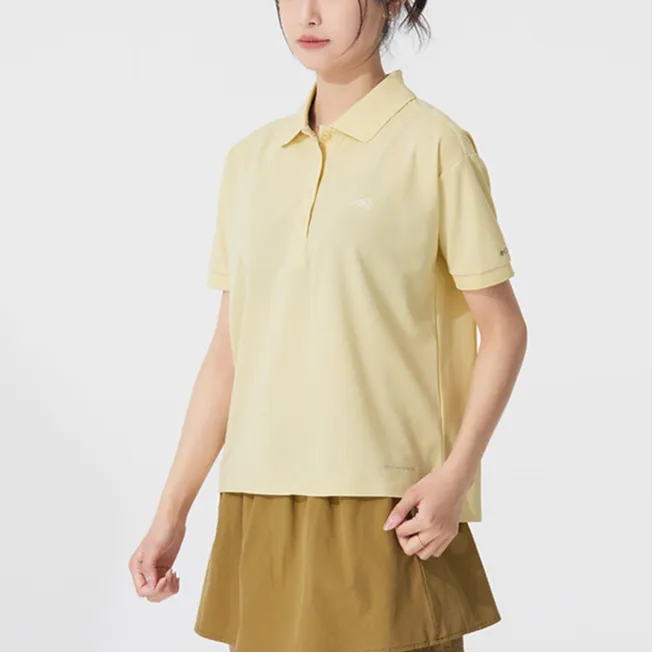 Columbia Polo Shirt Women's Yellow-2