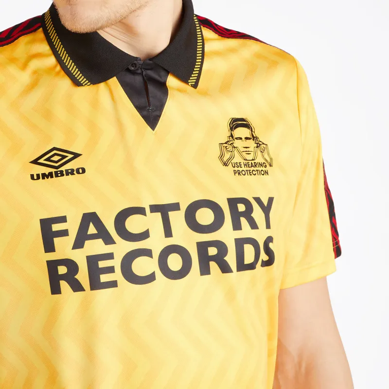 Umbro SS24 Factory Records Home Jersey Soccer Jerseys Men's Yellow-3