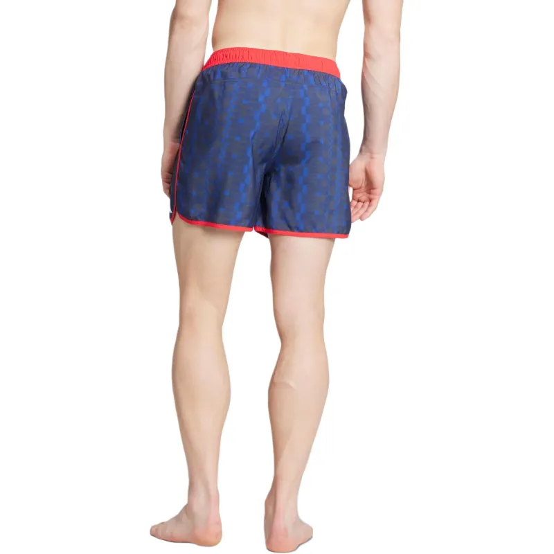 Adidas Swimming Shorts Men's Blue Red-2