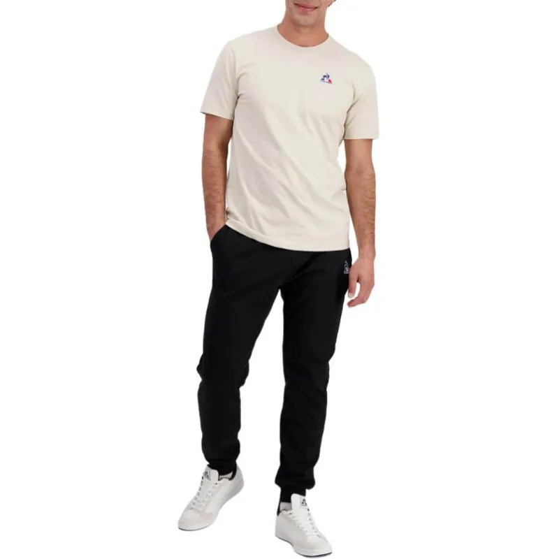 Le Coq Sportif Casual Pants Men's Black-3