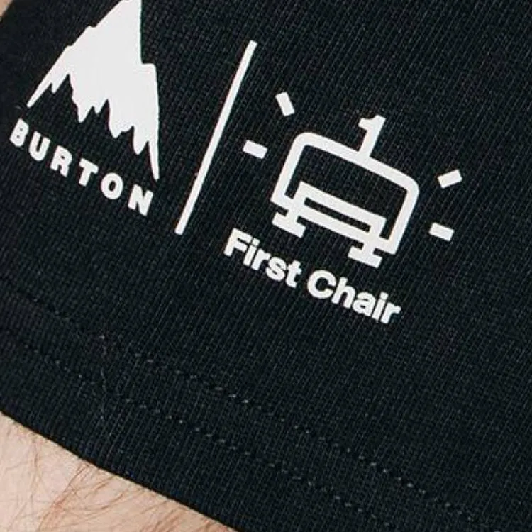 BURTON First Chair Jessa Gilbert T-Shirt Unisex Pure Black-2