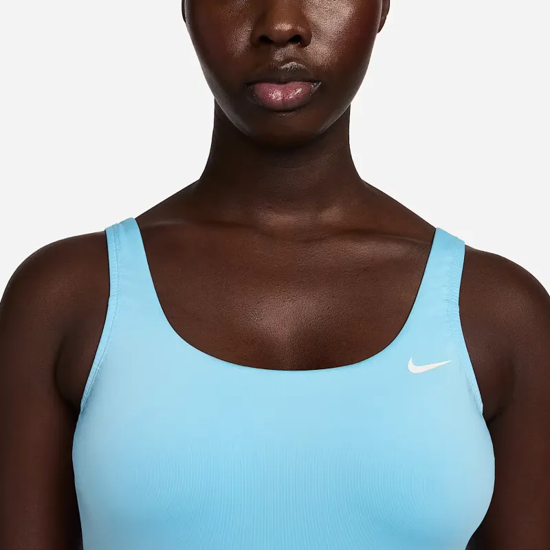 Nike Swim Essential One piece Swimsuit Women's Aqua Royal Blue-4