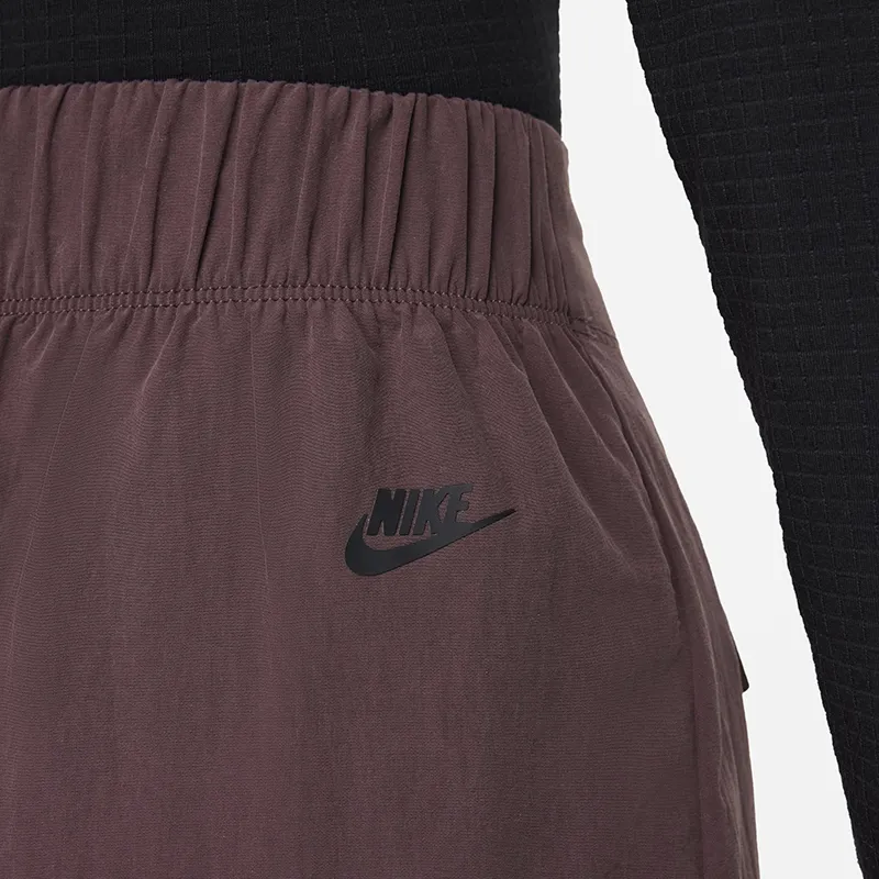 Nike SPORTSWEAR TECH PACK Casual Long Skirt Women's Purple-2