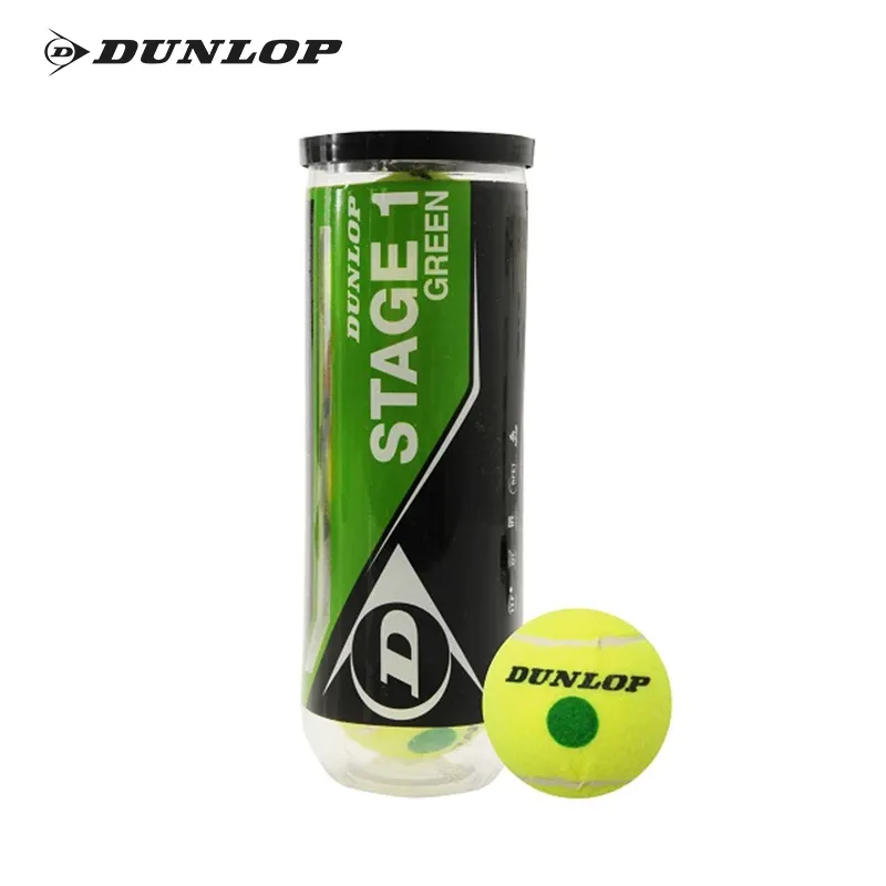 DUNLOP STAGE 1 Tennis Balls Wool, Polyester Training Ball Firm Ground, Grassland Light Green-2
