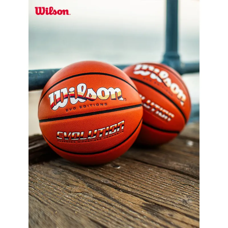 Wilson Microfiber Leather Basketball Brown Size 7 Training-1