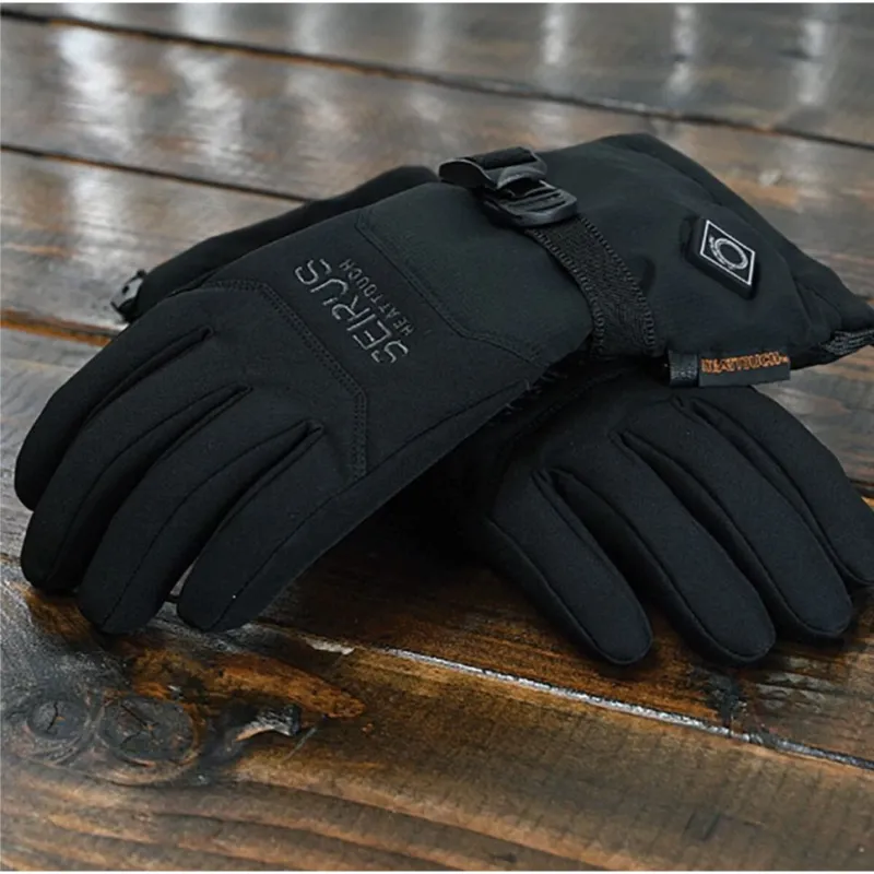 SEIRUS Ski Gloves Water-Resistant Breathable Gloves Men's-3