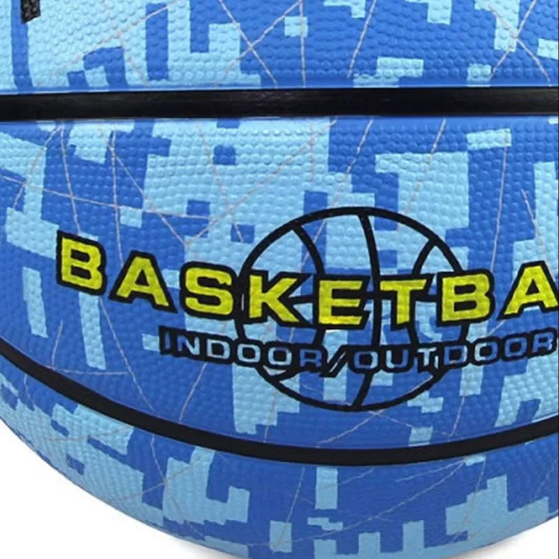 PSYCHE Rubber Basketball Blue Size 3 Ball Training Kids'-2