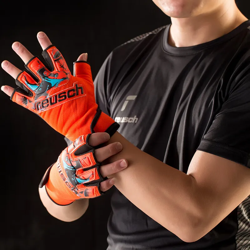 REUSCH Goalkeeper Gloves Nylon Nylon Polyamide Fiber Natural Latex Unisex-3