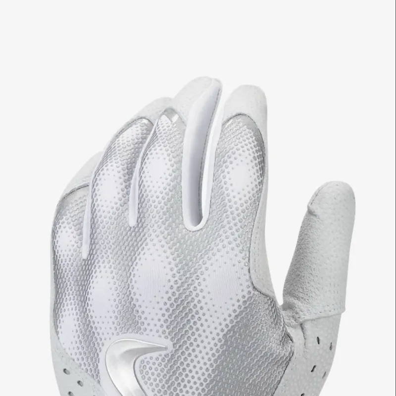 Nike Baseball Gloves Batter's Glove Sheepskin Unisex White-3
