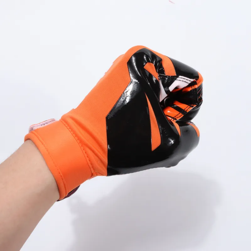 NFL FLAG Rugby Glove Other Silicone Polyester Nylon Unisex Orange Red-3