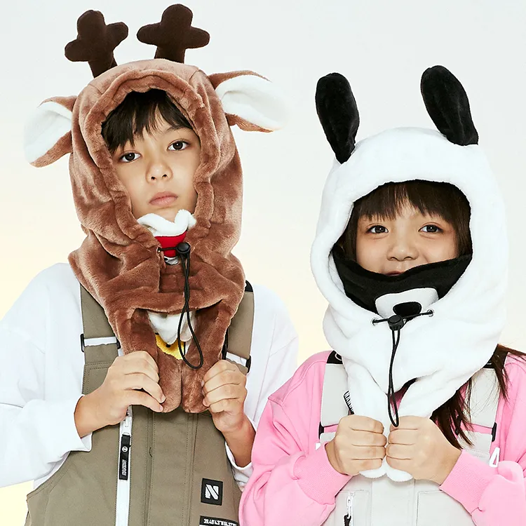 NANDN Ski Protective Gears French Terry Polar Fleece Kids'-7