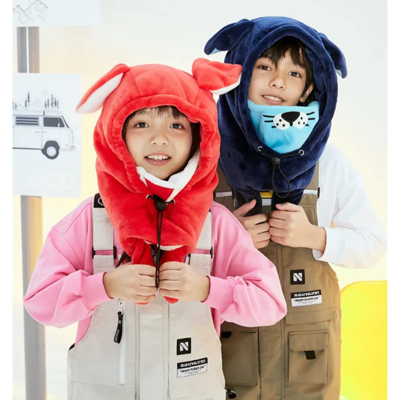 NANDN Ski Protective Gears French Terry Polar Fleece Kids'-9