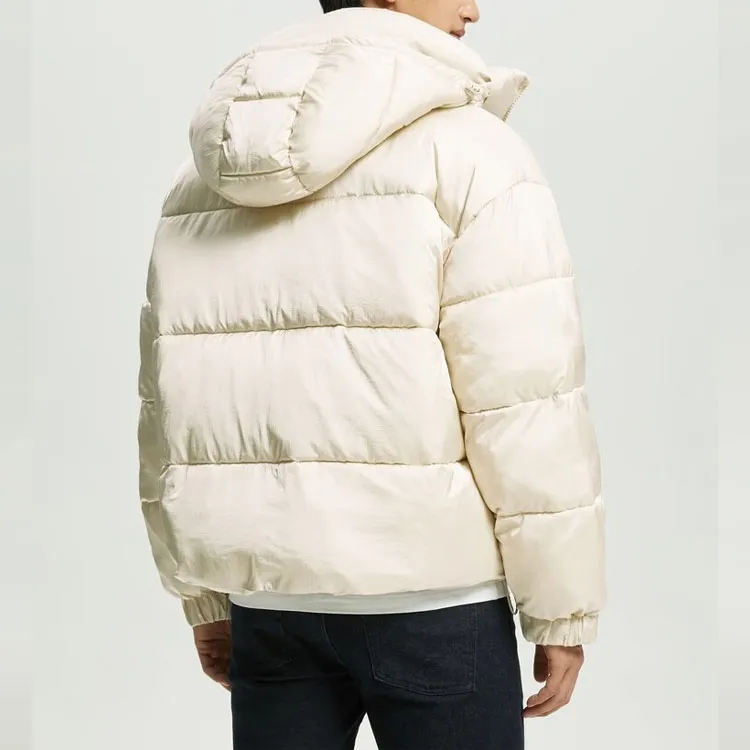 CALVIN KLEIN Puffer Jacket Unisex Ecru-2