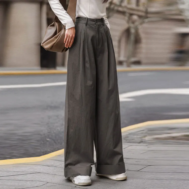 Demana Casual Pants Women's Cool Gray-1