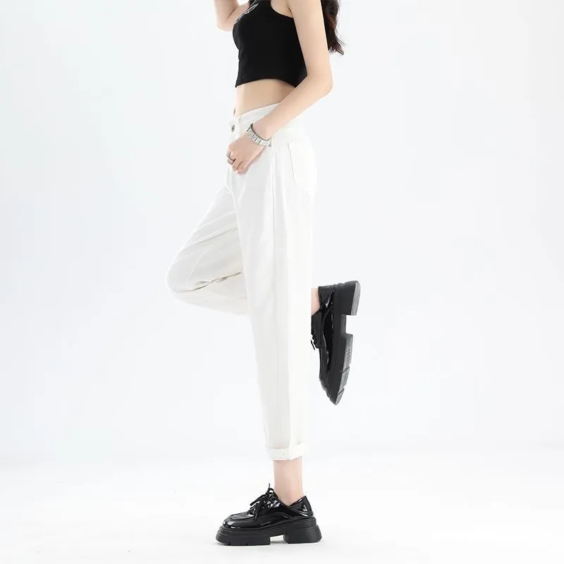 JASONWOOD Casual Pants Women's White-2