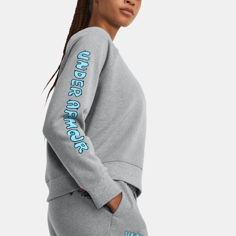Under Armour Sweatshirts Women's Gray-5