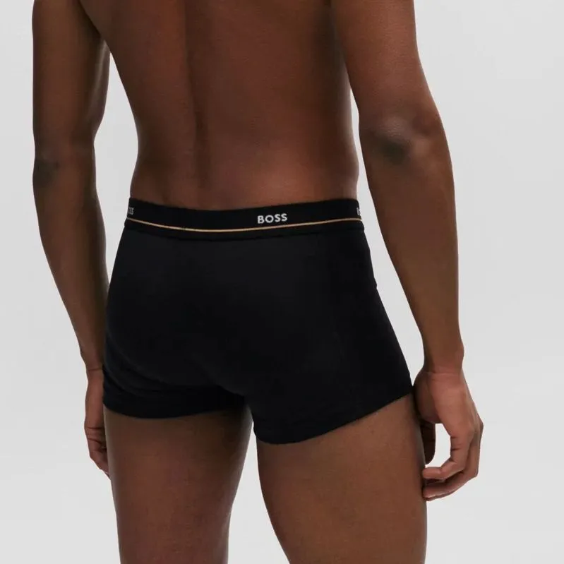 HUGO BOSS Five-Pack Of Stretch-Cotton Trunks With Logo Waistbands Swimming Shorts Men's 5 Pack-1
