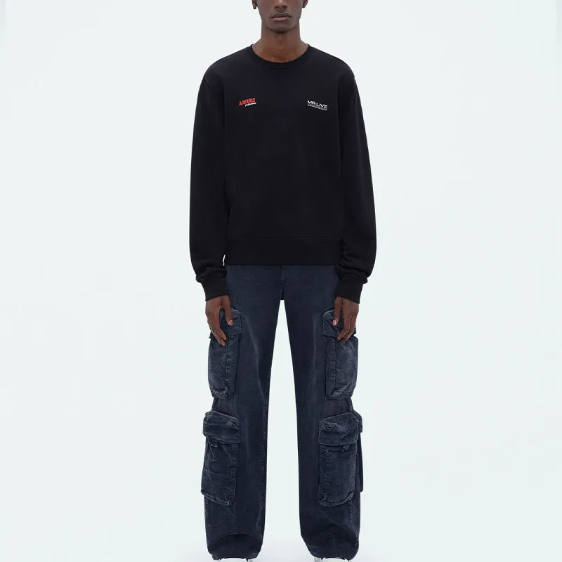 AMIRI Cargo Pants Men Black-1