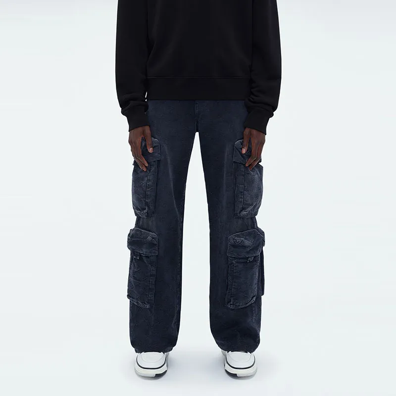 AMIRI Cargo Pants Men Black-2