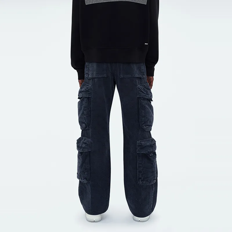 AMIRI Cargo Pants Men Black-3