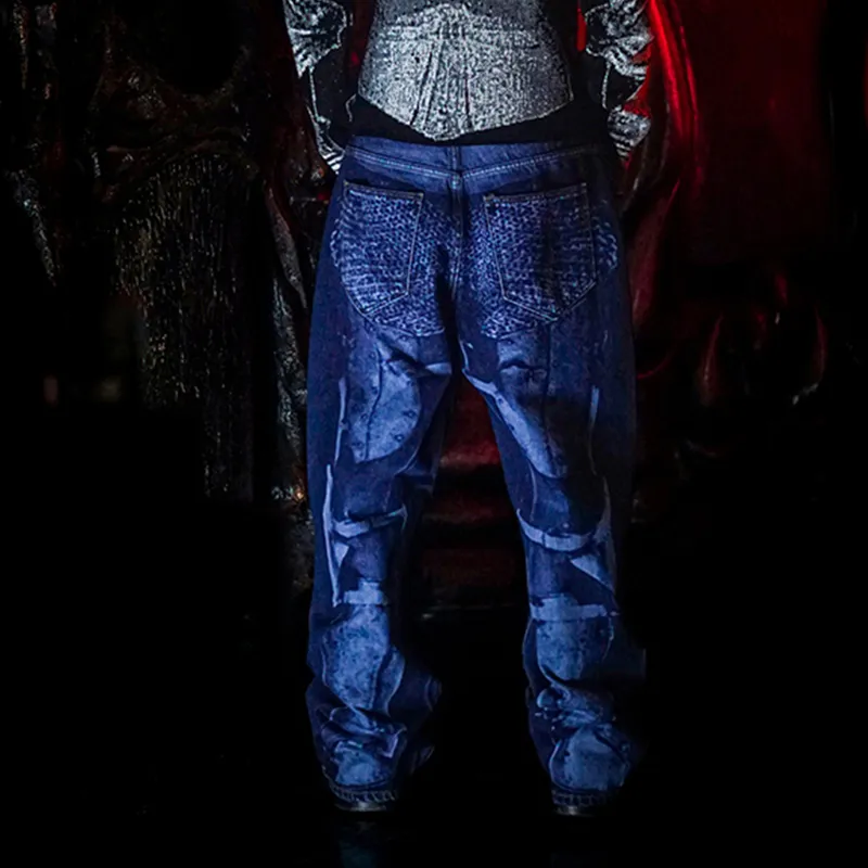 THUG CLUB Jeans Unisex-4