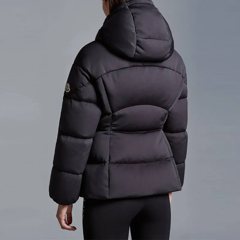 Moncler Karakorum Tech Jersey Short Down Jacket Black I-3