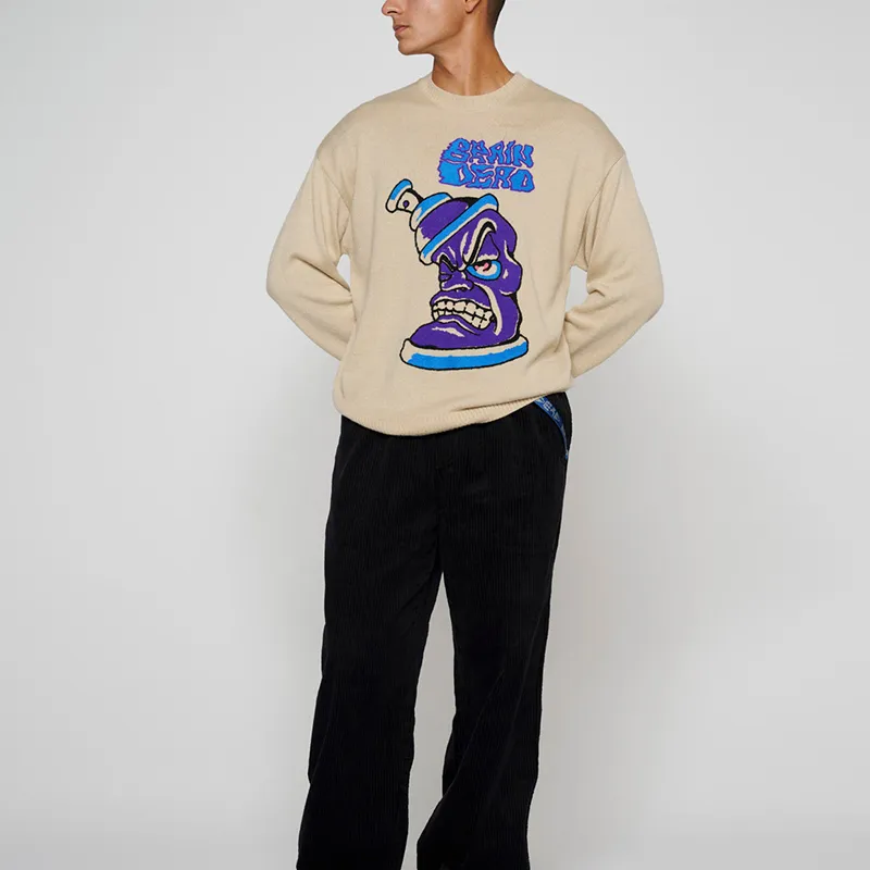 Brain Dead Spray Can Knitted Jumper-2