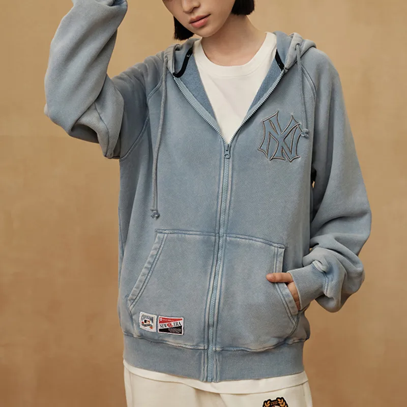 New Era Sweatshirts Unisex Denim Blue-3