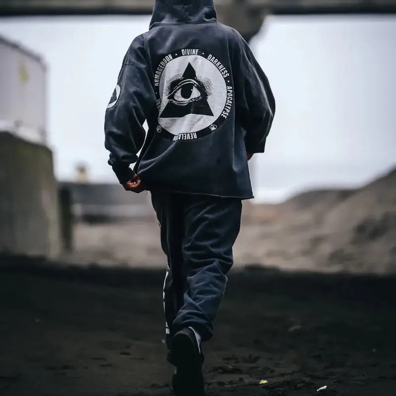 SAINT Mxxxxxx Complicated Cotton Track Pants-3