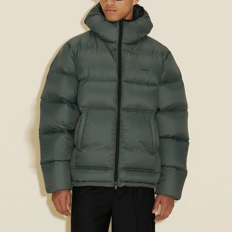HOLZWEILER Down Jackets Men Green-2