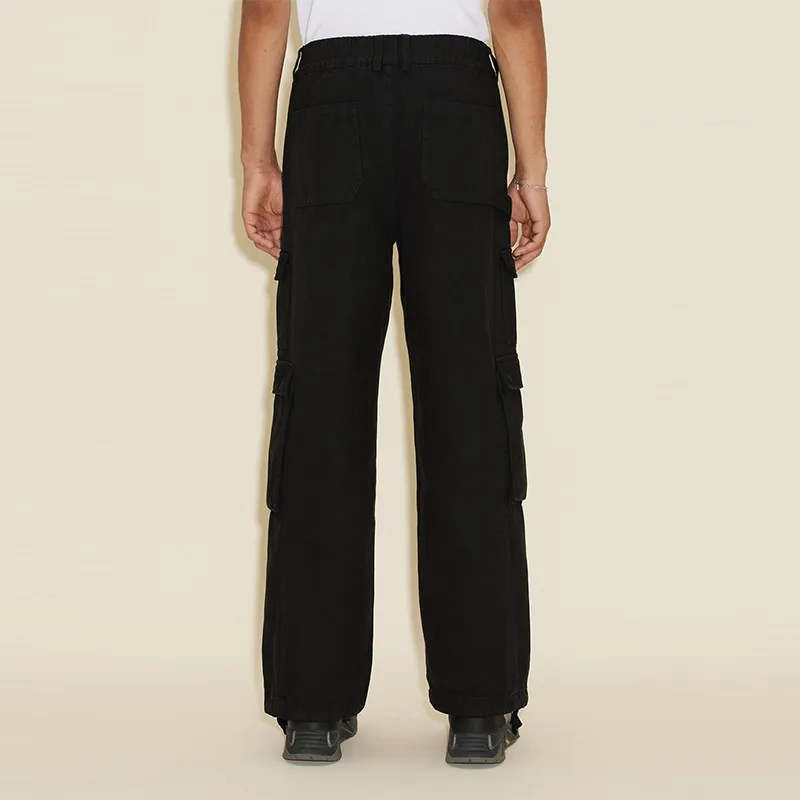 HOLZWEILER Cargo Pants Men Black-5