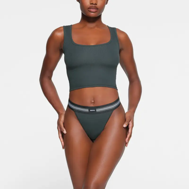SKIMS Tank Tops Women's Spruce Color/SPRUCE MULTI-1