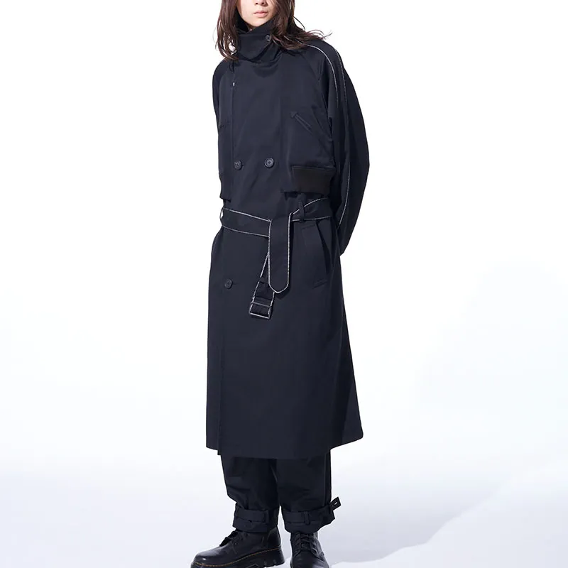 Yohji Yamamoto Coats Unisex Black-3