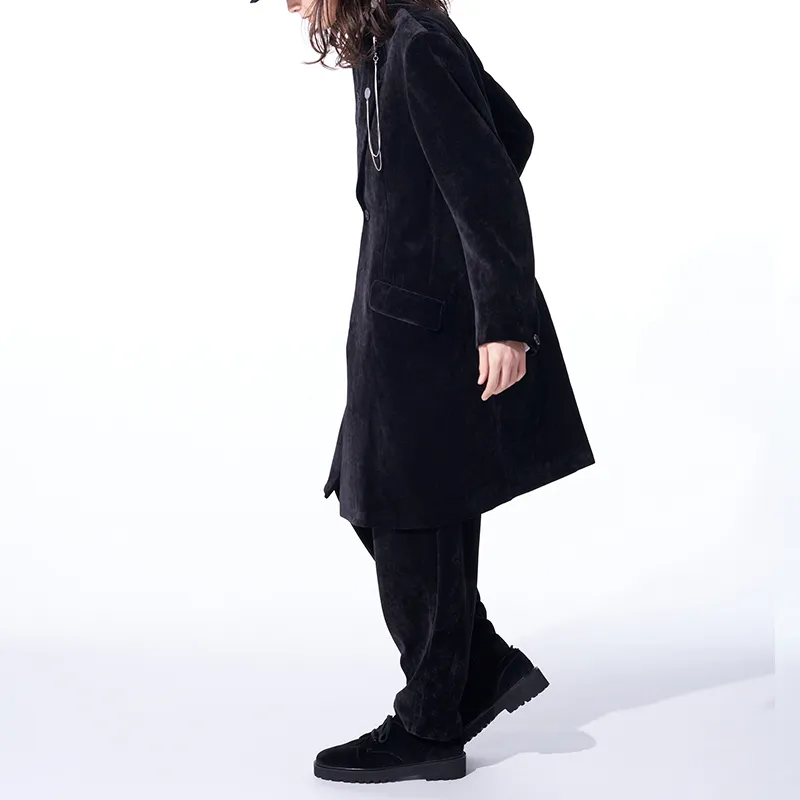 Yohji Yamamoto Coats Unisex Black-5
