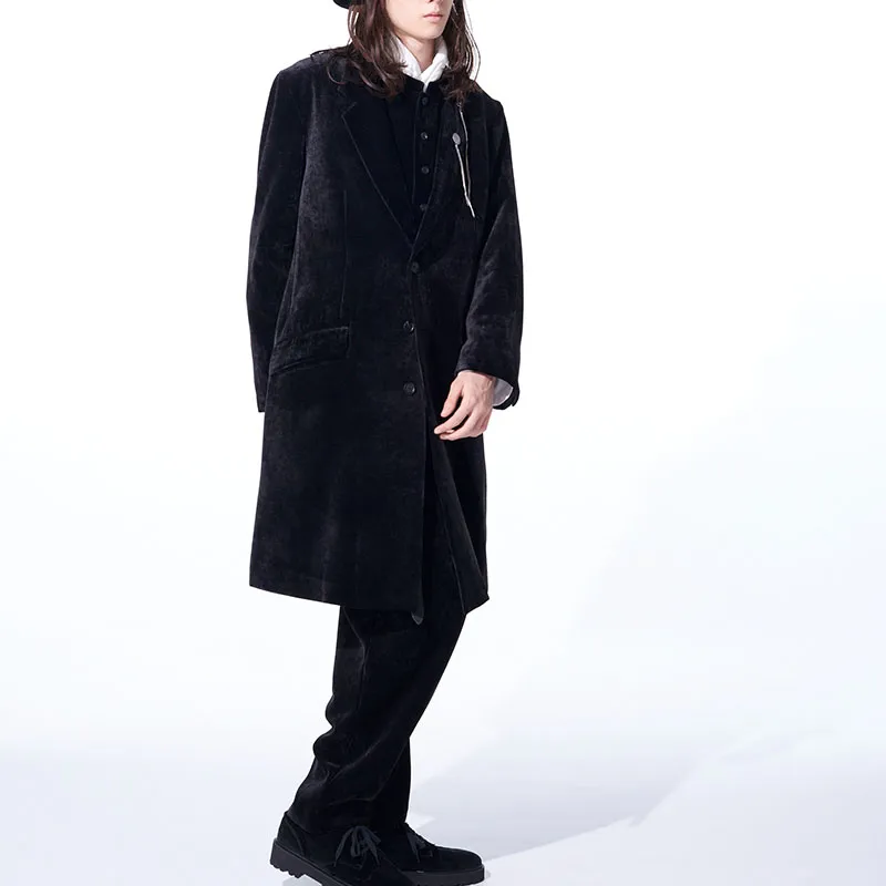 Yohji Yamamoto Coats Unisex Black-3