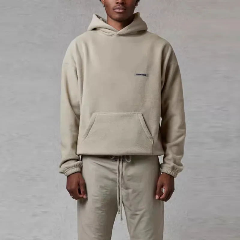 Fear Of God Essentials Polar Fleece Hoodie-1