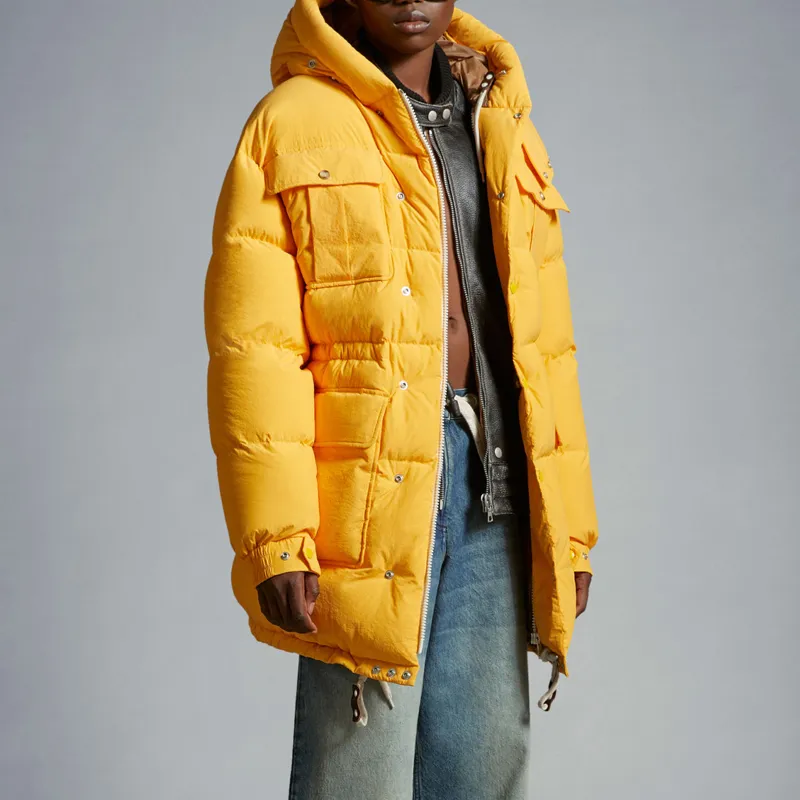 MONCLER GENIUS Moncler X Palm Angels Pentaflake Logo Down Jacket-4